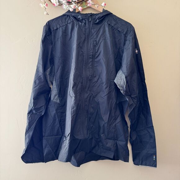 Smartwool Men's Merino Sport Ultra Light Zippered Hoodie Black XL New W/Tags - Picture 4 of 16